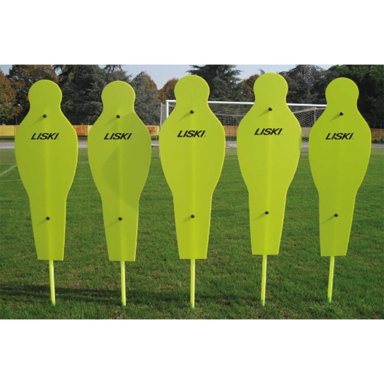 Set 5 Sagome Fisse, Base a Cupola, Calcio