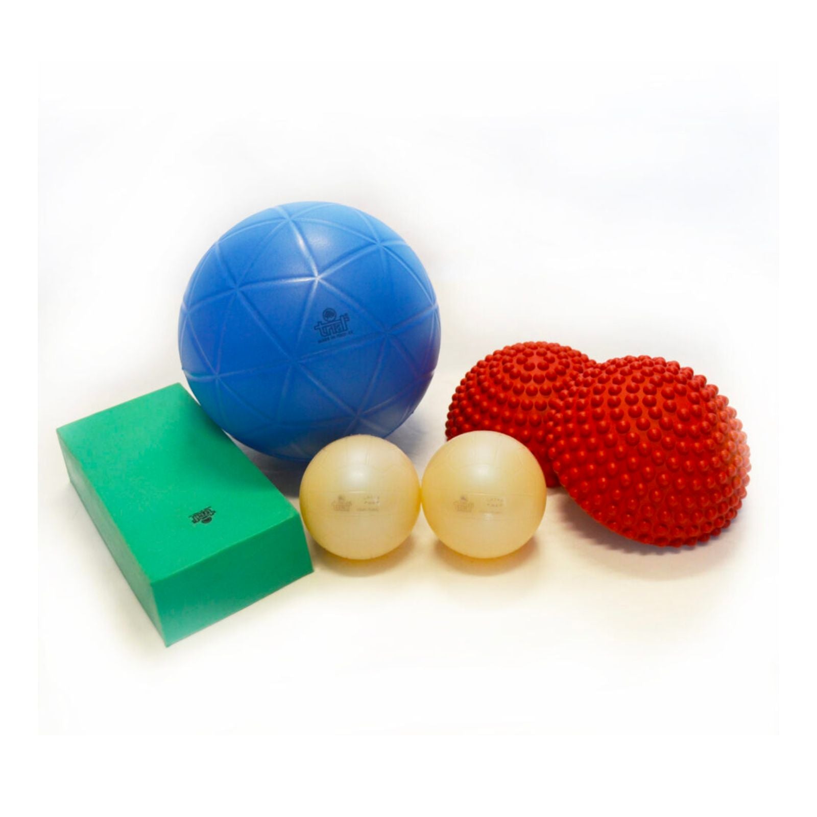 Mini Kit Pilates - 5 Attrezzi Diversi - Allenamento Completo in Casa o da Viaggio