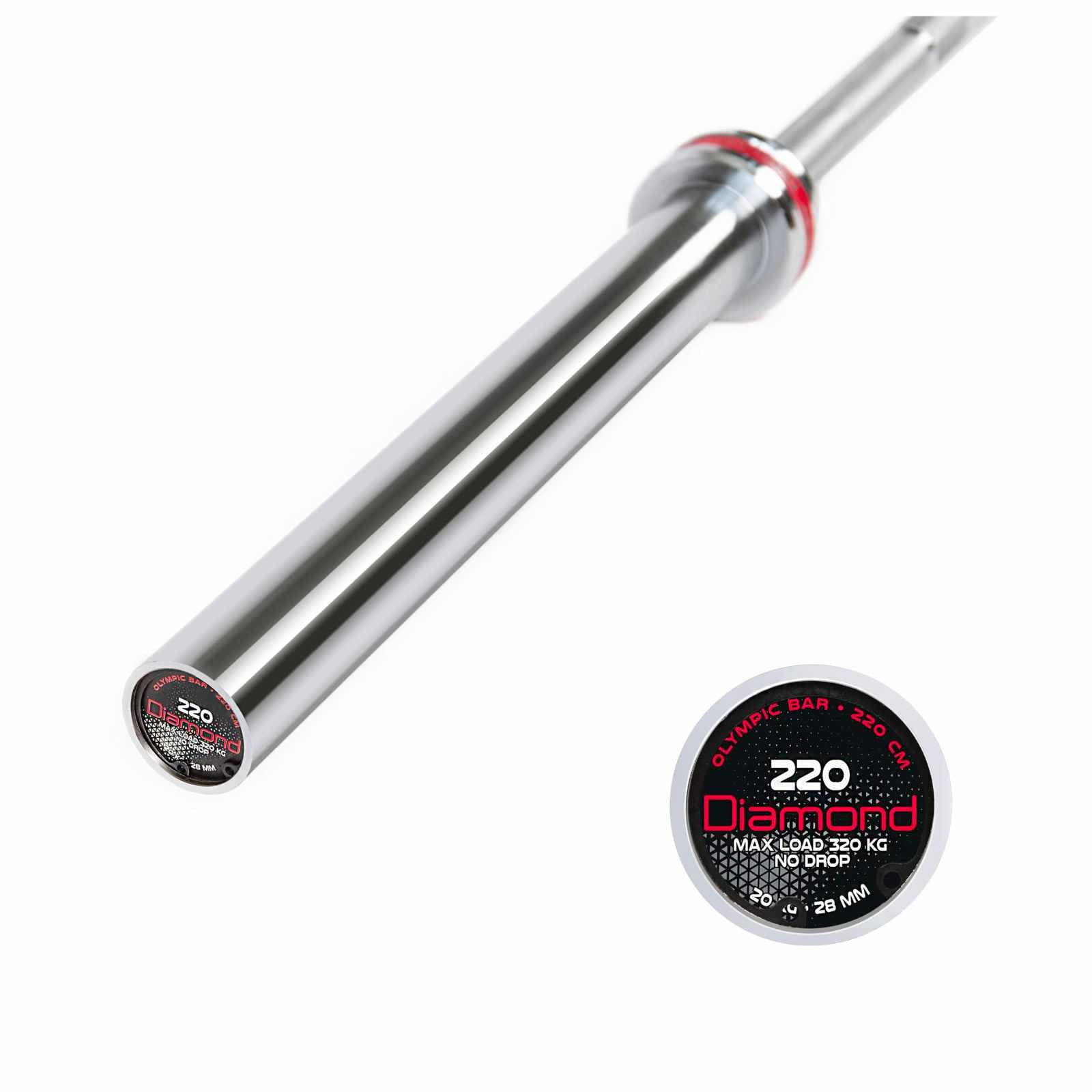 Bilanciere Olimpico 220 cm - Carico Max 320 Kg NEW