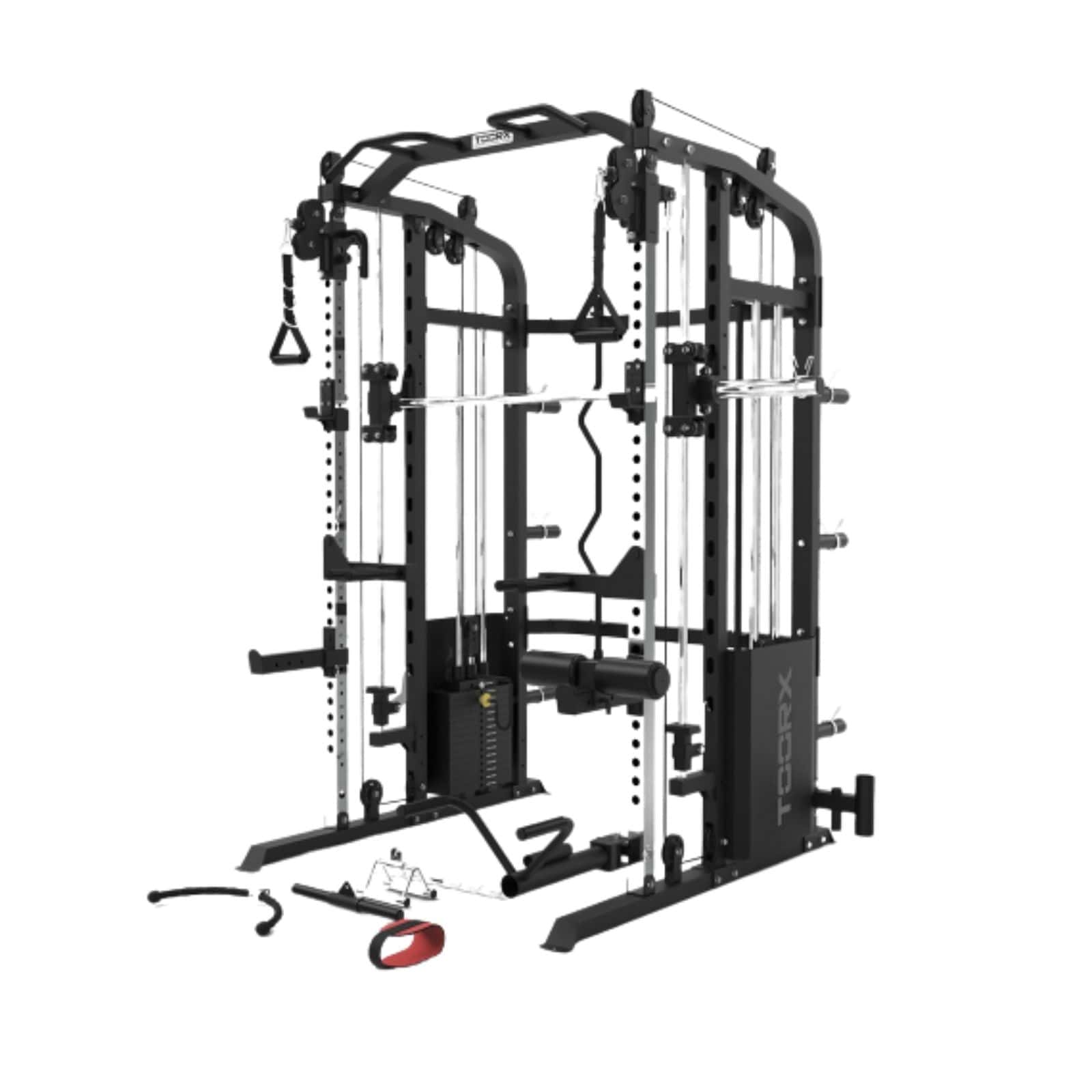 Stazione Multifunzionale 3 in One con Hack Squat