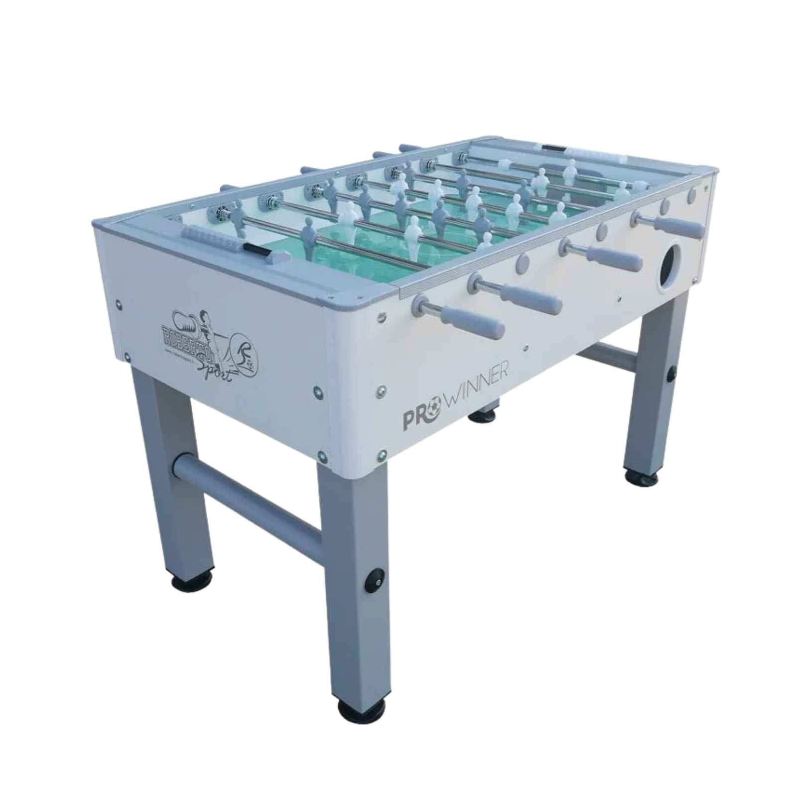 Calciobalilla Senza Gettoniera - Pro-Winner 2.0 Bianco