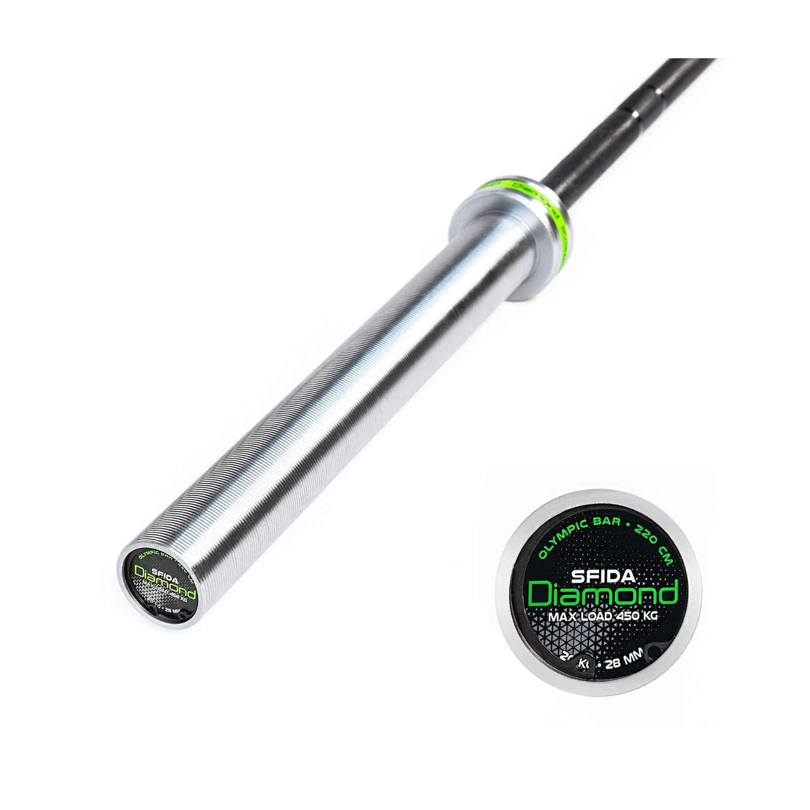 Bilanciere Olimpico Sfida 220 cm - Carico Max 450 Kg NEW