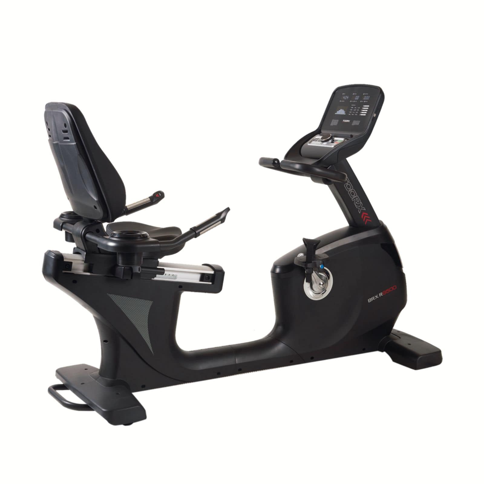 Bike Recumbent Toorx BRX R9500 con Ergometro Autoalimentato