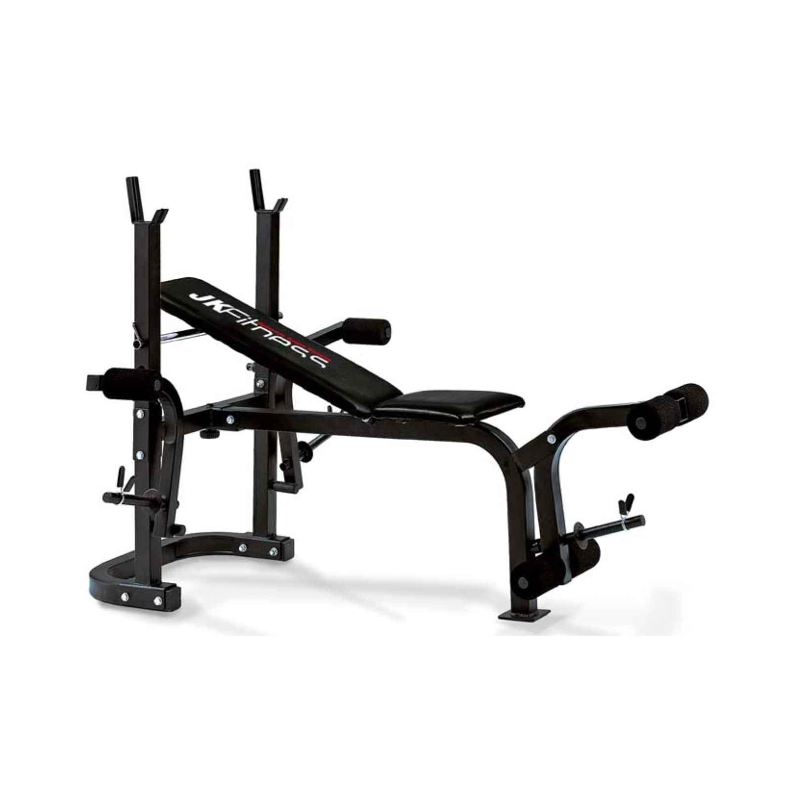 Panca Regolabile con Porta Bilanciere JK Fitness 6060 - Massimo Peso Caricabile 100 Kg