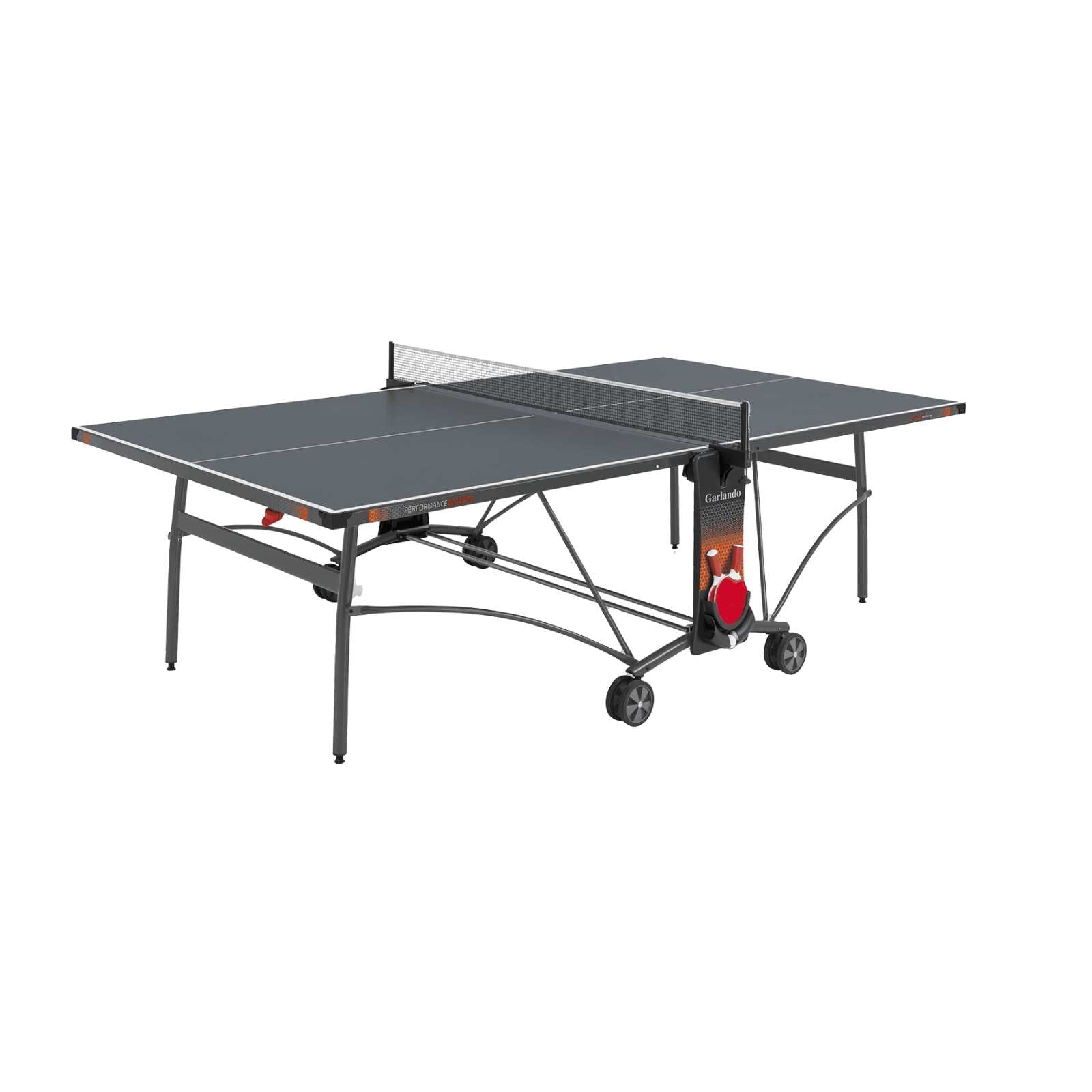 Performance Outdoor - Tavolo Ping Pong Pieghevole con Sistema Ergonomico ECS - Per Uso Intensivo