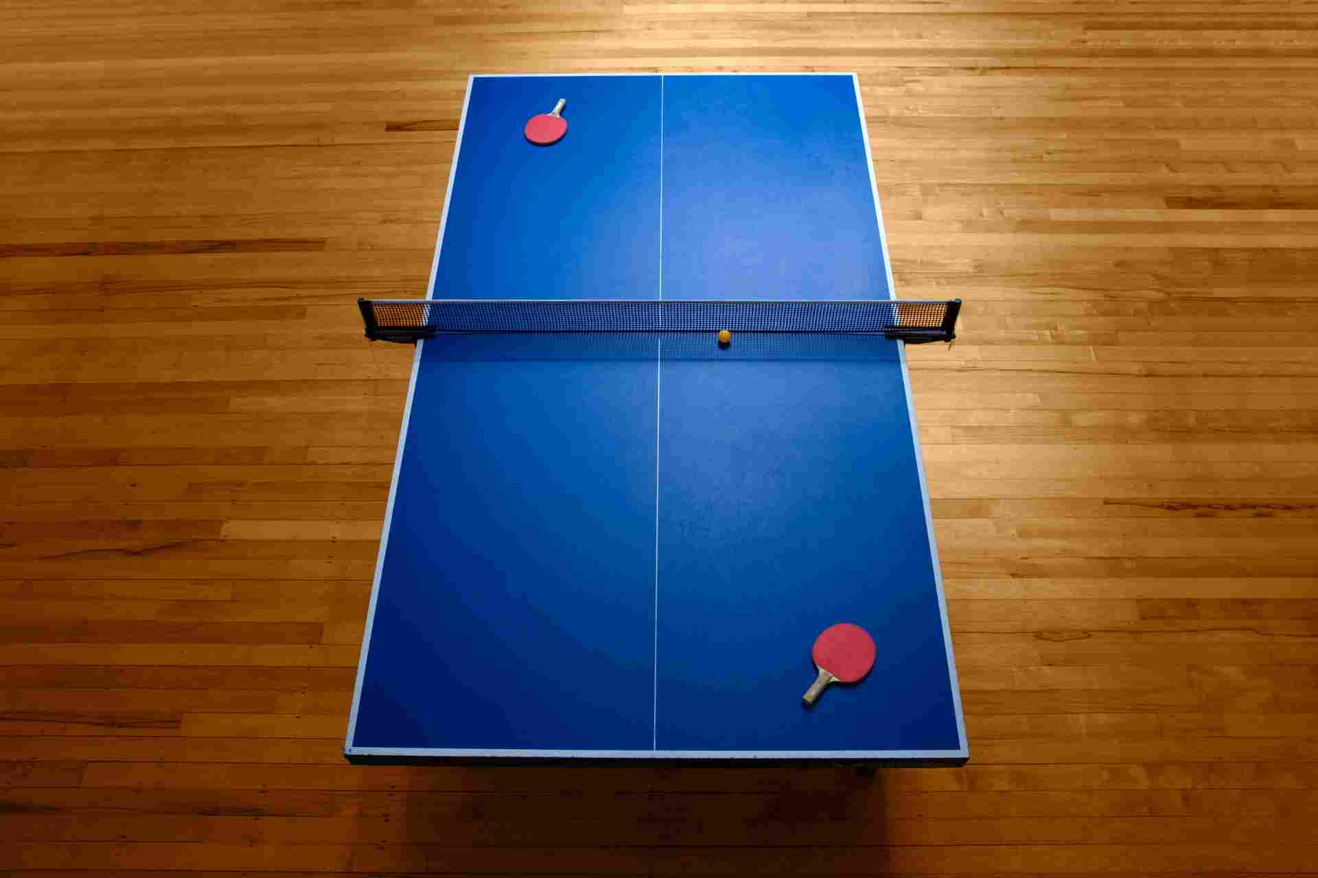 Com'è fatto un tavolo da ping pong?