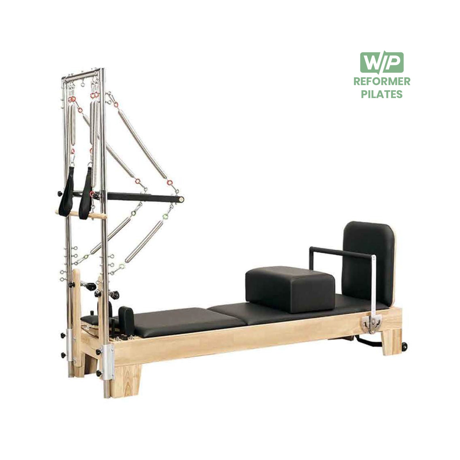 Reformer Pilates in Legno di Quercia con Half Tower