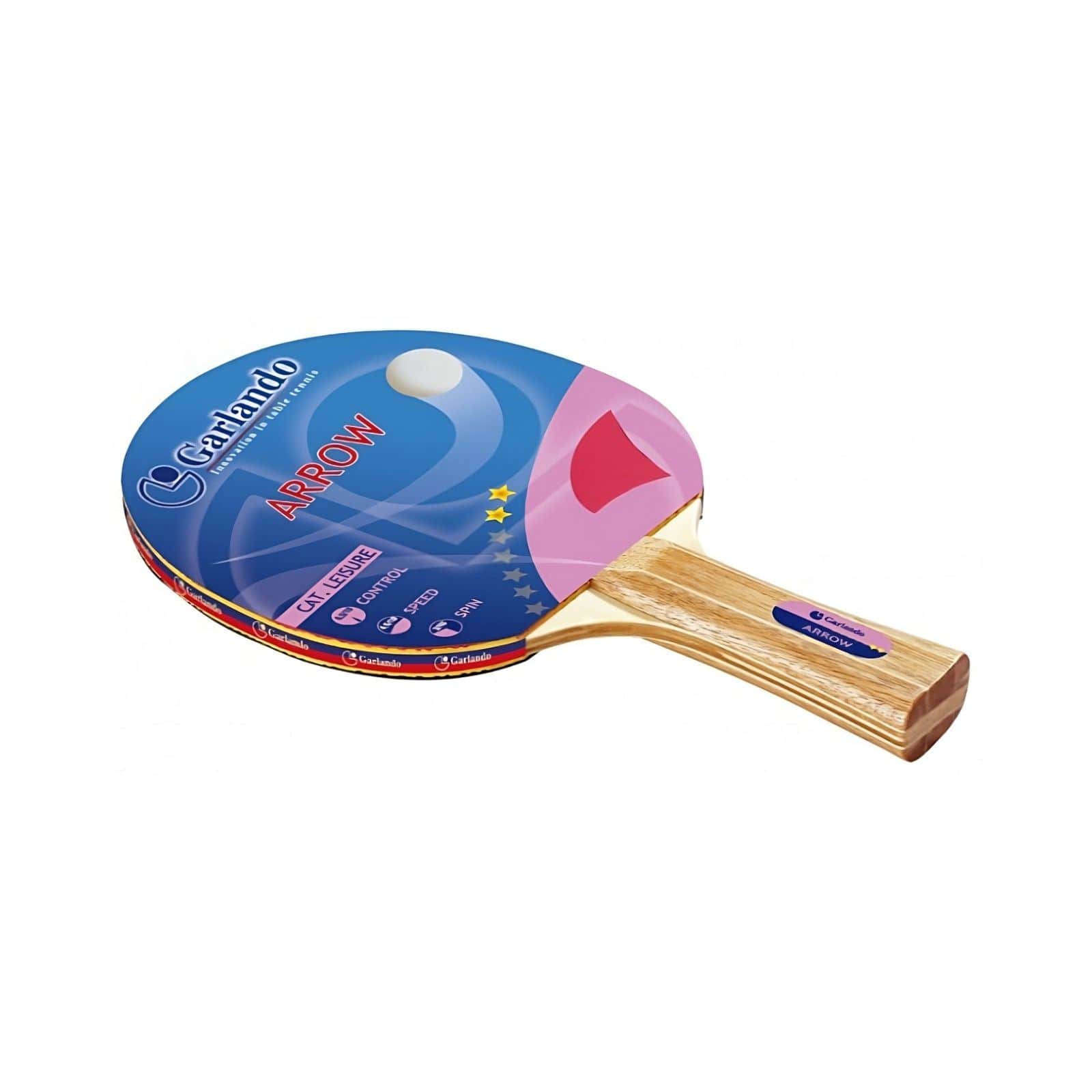 Racchetta Ping Pong Amatoriale Arrow - 2 Stelle
